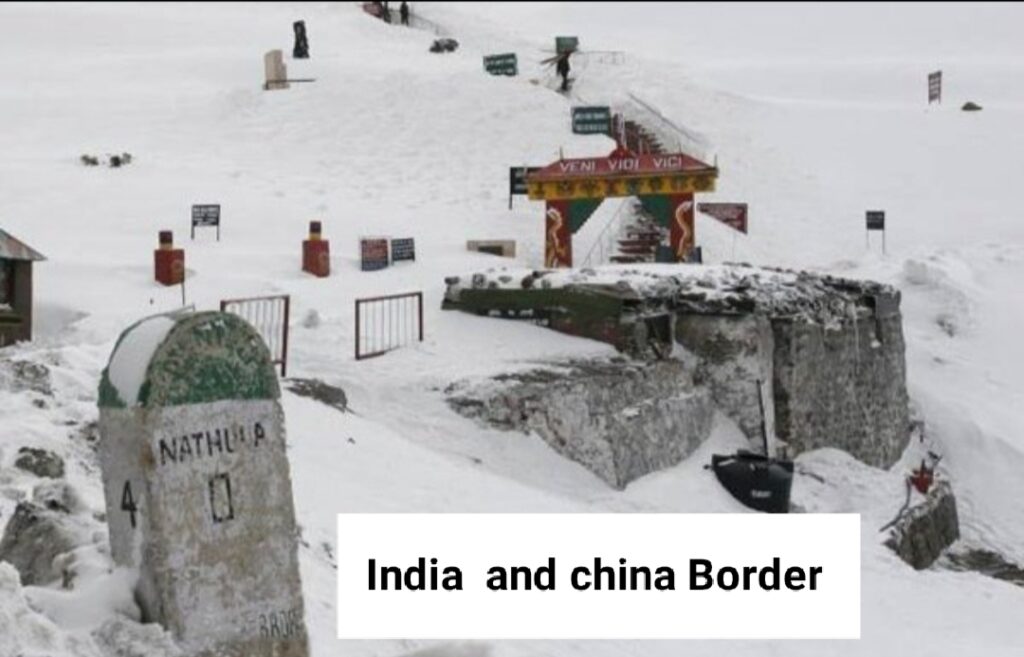 Nathula pass India China Border